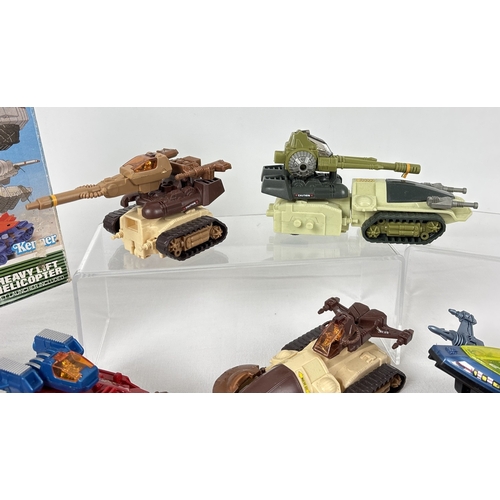 A collection of Multimac Galaxy Series space vehicles, mini figures and ...
