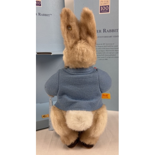 A Steiff 100 Years Anniversary Jubilee Edition of Peter Rabbit
