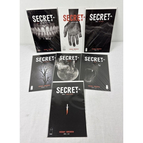 7 issue run of Secret, comic book by Johnathan Hickman from Image ...