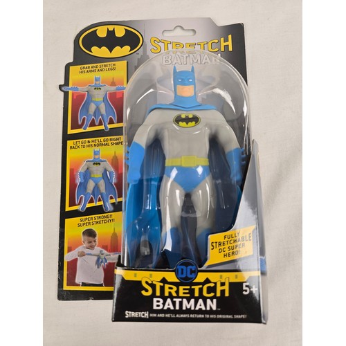 2 carded & sealed DC stretch toys from Character - Stretch Batman and ...