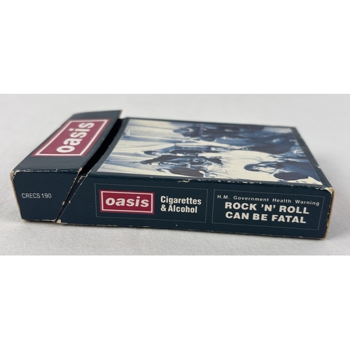 oasis cigarette boxes Pak 1996 Oasis Singles Boxsets -