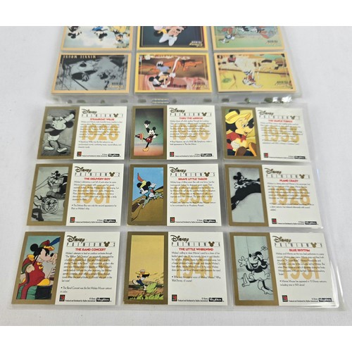 50 - A complete set of 80 Disney Premium trading cards from Skybox. To include 7 x Classic Movie Posters ... 