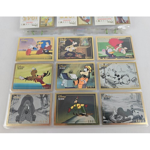 50 - A complete set of 80 Disney Premium trading cards from Skybox. To include 7 x Classic Movie Posters ... 