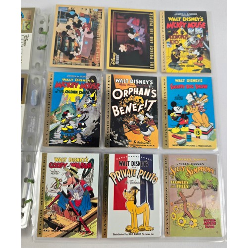 50 - A complete set of 80 Disney Premium trading cards from Skybox. To include 7 x Classic Movie Posters ... 