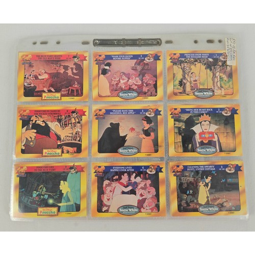 51 - An Australian exclusive complete base set of 150 Disney Classics trading cards & 25 poster stickers.... 