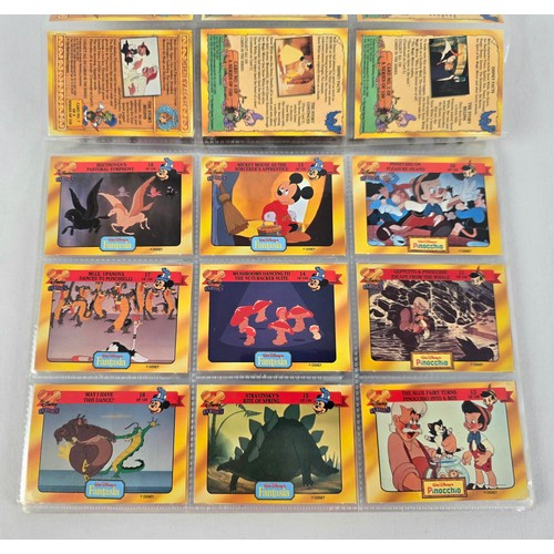 51 - An Australian exclusive complete base set of 150 Disney Classics trading cards & 25 poster stickers.... 