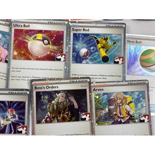 55 - Approx. 200 assorted Pokémon trading cards, all from the Scarlet and Violet era. To include 49 holo'... 
