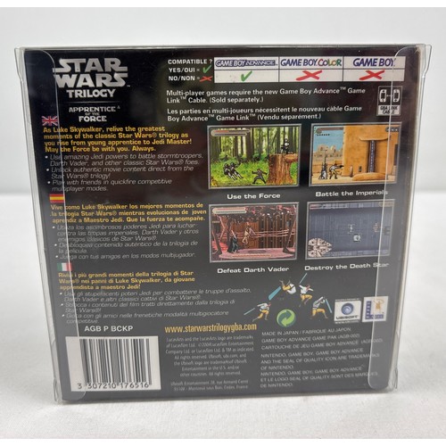 12 - Star Wars Trilogy: Apprentice Of The Force - game cartridge for Nintendo Game Boy Advance. Boxed and... 