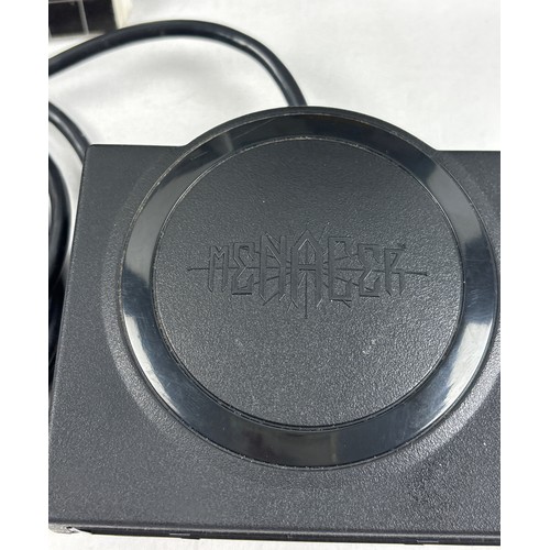 14 - Sega Mega Drive Menacer infrared receiver, instruction manual and cased game cartridge (no gun). Gam... 