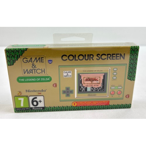 20 - Sealed & unopened Game & Watch: The Legend Of Zelda Ltd Edition, retro handheld console by Nintendo,... 