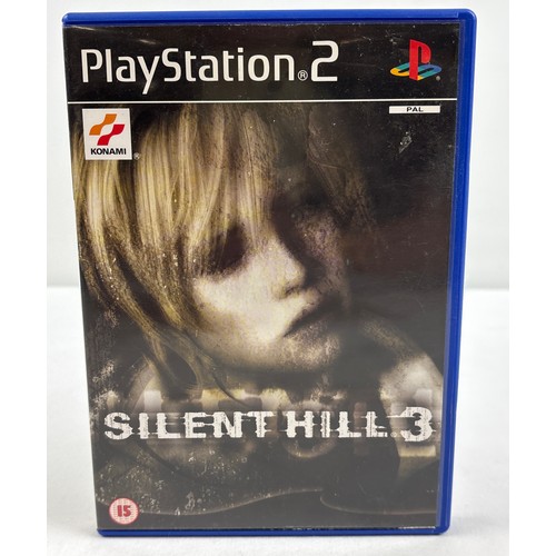 30 - Silent Hill 3 - cased game disc for PlayStation 2, from Konami. Comes with manual.