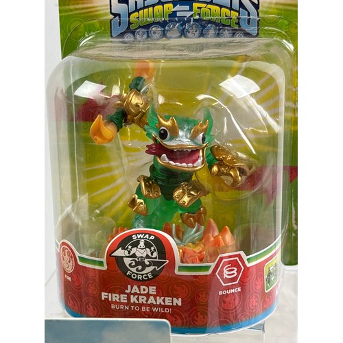 35 - 5 assorted boxed Skylanders Swap Force gaming figures. Complete but each blaster pack has been opene... 