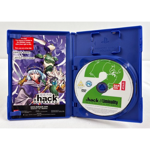 36 - Hack Mutation part 2, game from Bandai, for PlayStation 2. Comes with 2 discs and manual.