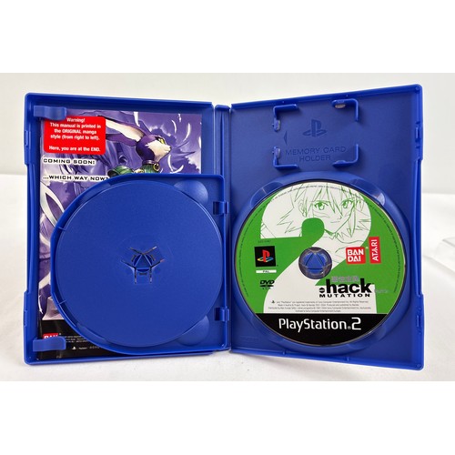 36 - Hack Mutation part 2, game from Bandai, for PlayStation 2. Comes with 2 discs and manual.
