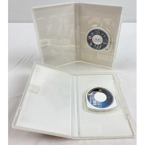27 - 2 cased UMD video discs fro use with PSP Playstation Portable - The Dark Knight and Fast & Furious.