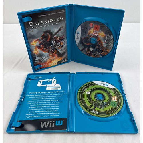 29 - 2 cased Wii U game discs with manuals. Tokyo Mirage Sessions #FE together with Darksiders Warmastere... 