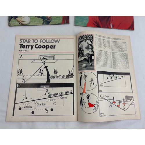 78 - 3 vintage early 1970's first issue #1 Football magazines. Jimmy Hill's Sign-On and Star Choice month... 