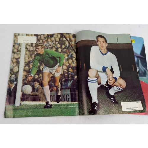 78 - 3 vintage early 1970's first issue #1 Football magazines. Jimmy Hill's Sign-On and Star Choice month... 