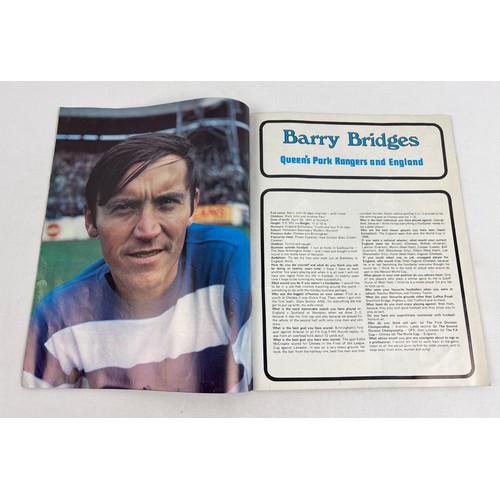78 - 3 vintage early 1970's first issue #1 Football magazines. Jimmy Hill's Sign-On and Star Choice month... 