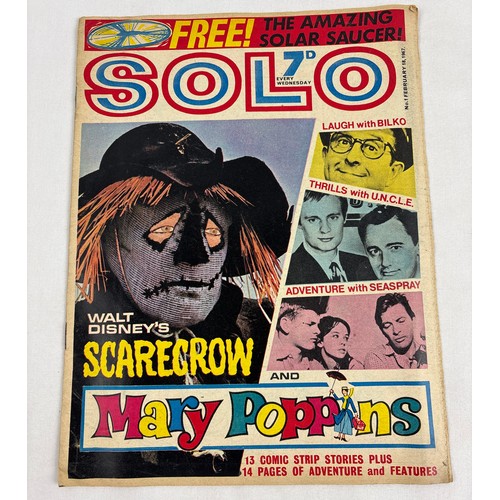 90 - First issue #1 of Solo comic from February 1967, published by City Magazines & Century 21 Publishing... 