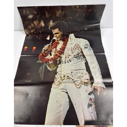 93 - Farewell To Elvis Special Memorial Issue poster magazines #1 & 2, published in 1977 following the de... 