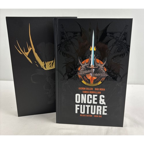 109 - Once & Future - Deluxe Edition Book One, hardcover graphic novel with slipcase, from Boom! Studios. ... 