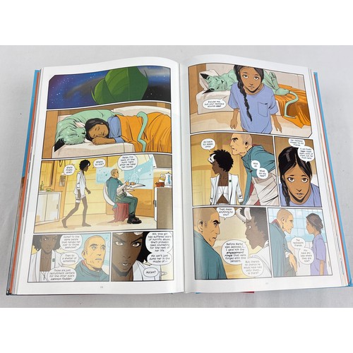 113 - Saga - hardcover graphic novel Books 1 - 3 from Image Comics. Written by Brian K. Vaughan and illust... 