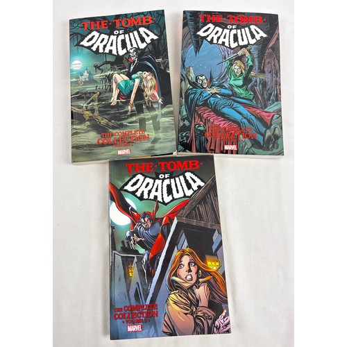 117 - The Tomb Of Dracula - The Complete Collection from Marvel Comics, Volumes 1 - 3 softcover comic book... 