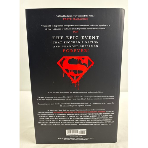 119 - DC Comics Superman - The Death and Return of Superman, out of print hardcover omnibus with dust cove... 