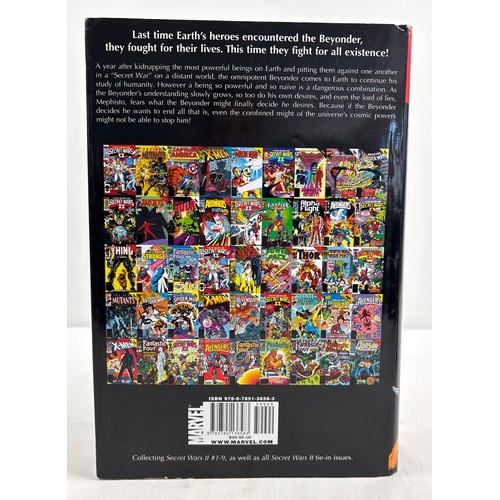 124 - Secret Wars II - out of print bumper hardcover Omnibus graphic novel from Marvel Comics by Jim Shoot... 
