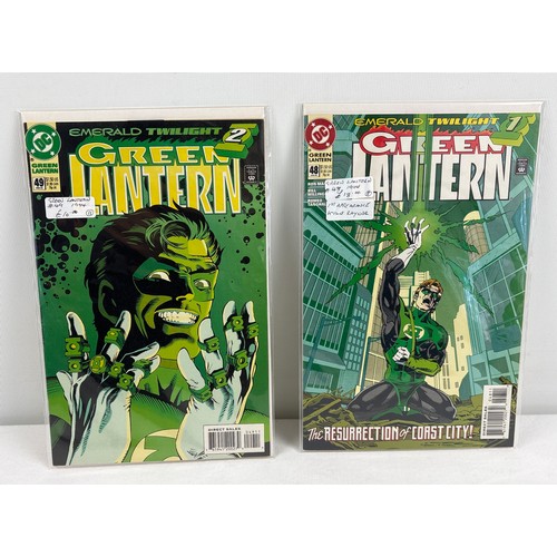 126 - Green Lantern Vol. 3 (1990-2004) DC Comics - issues #48 & 49 Emerald Twilight parts 1 & 2, from Jan ... 