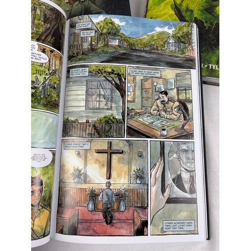 145 - Harrow County Library Edition - volumes 1 - 4, together with Tales From Harrow County Vol. 1. Horror... 