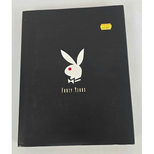 31 - The Playboy Book - Forty Years; The Complete Pictorial History, large hardback book. From Mitchell B... 
