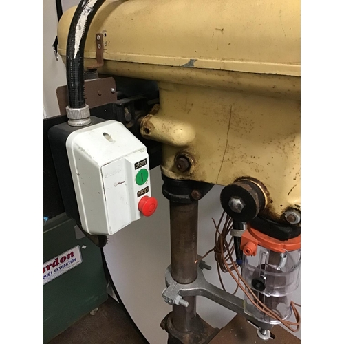 275 - LRGE UPRITE 3 FAZE ELECTRIC PILLAR DRILL W/O