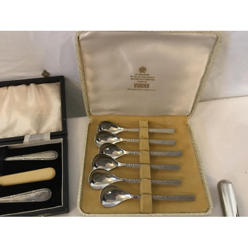 285 - QTY OF ASSORTED CUTLERY