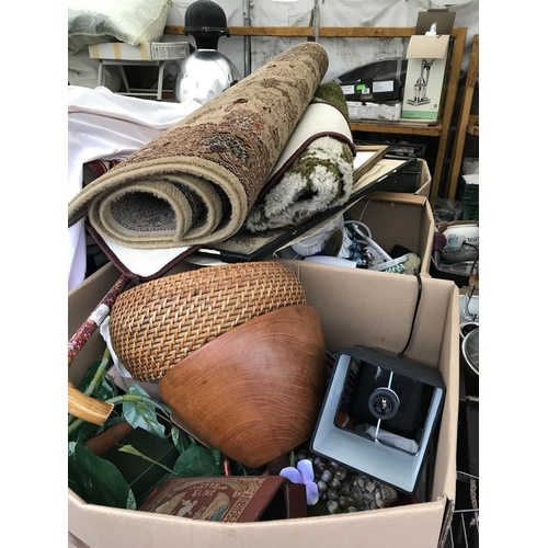 140 - LRGE QTY OF SUNDRIES TO INC 3 RUGS