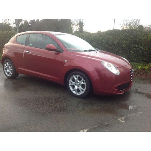 166 - 2012 ALFA ROMEO MITO SPRINT JTDM-2 3 DOOR HATCHBACK DIESEL 1248CC (NO TAX PAYABLE) 2 KEYS PART SERVI... 