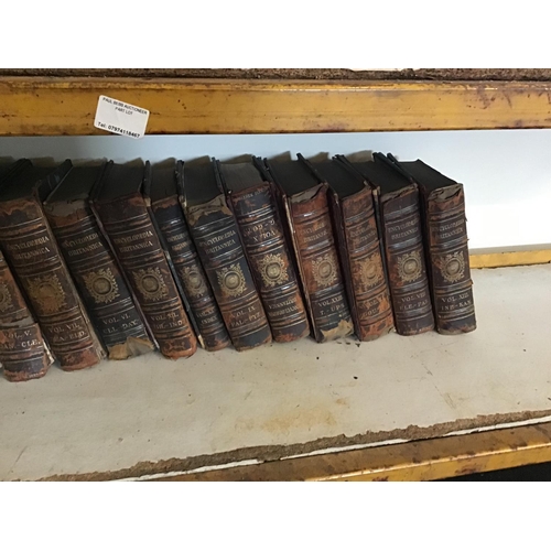 85 - 24 VOLUMES OF THE ENCYCLOPEDIA BRITTANICA NINTH EDITION