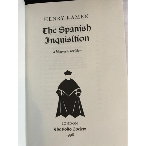 110 - 3 BOOKS TO INCLUDE ILLUSTRATED TRAVELS IN WEST AFRICA BY MARY H KINGSLEY, THE SPANISH INQUISTION BY ... 