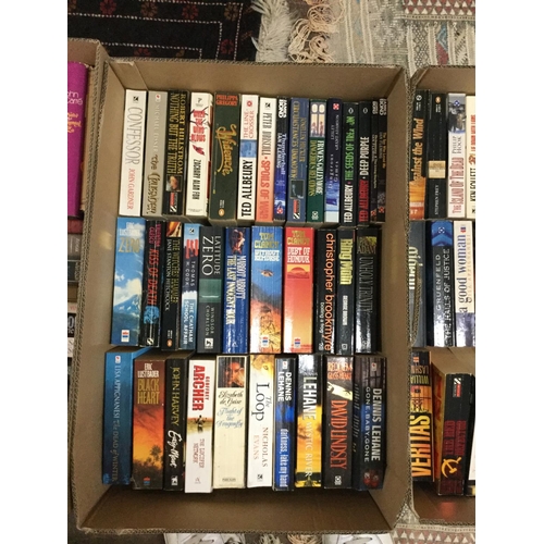 246 - 8 BOXES OF BOOKS MOSTLY PAPERBACKS