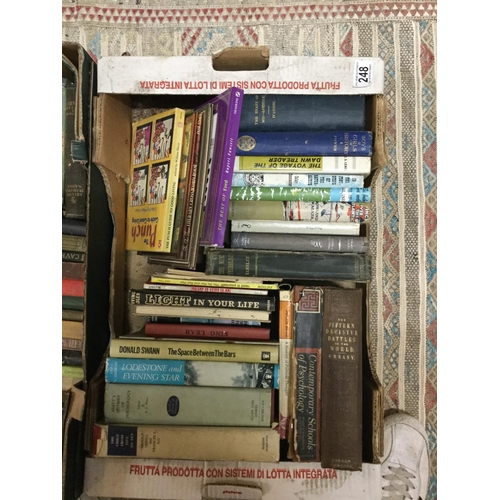 248 - 6 BOXES OF BOOKS