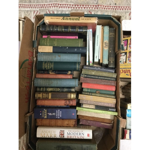 248 - 6 BOXES OF BOOKS