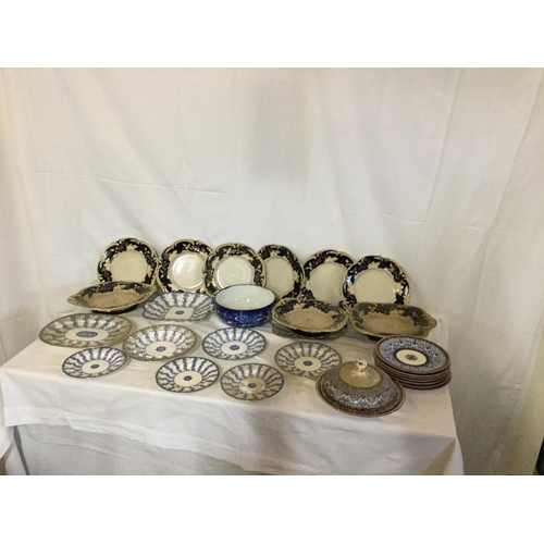 256 - 4 BOXES OF VICTORIAN AND LATER CHINA AND CERAMICS TO INCLUDE DOULTON, COALPORT, ROYAL WORCS