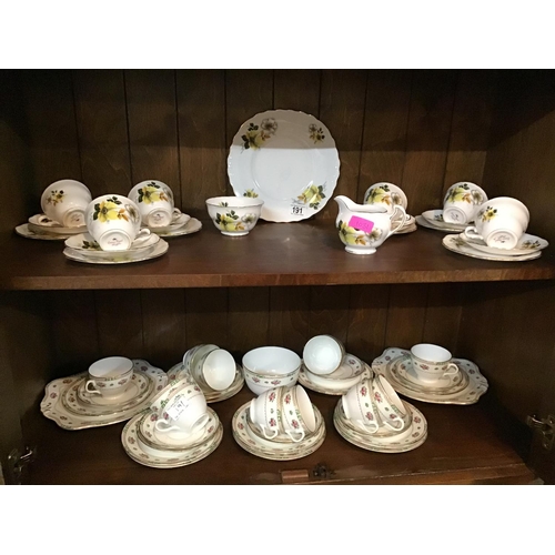 191 - 2 BONE CHINA PART TEA SETS