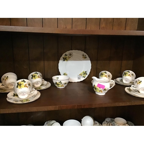 191 - 2 BONE CHINA PART TEA SETS