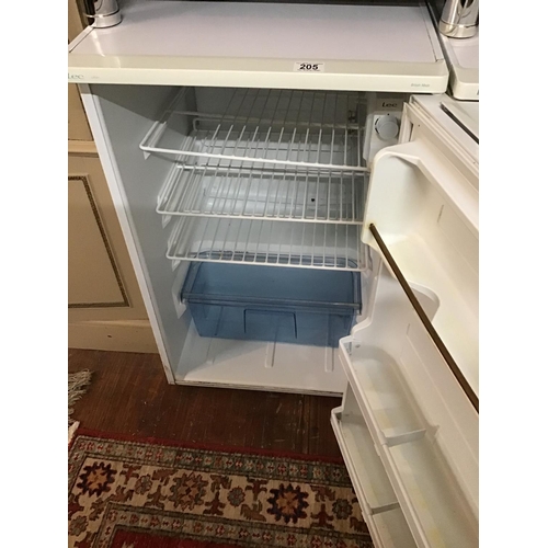 205 - LEC UPRIGHT FRIDGE - WORKING ORDER