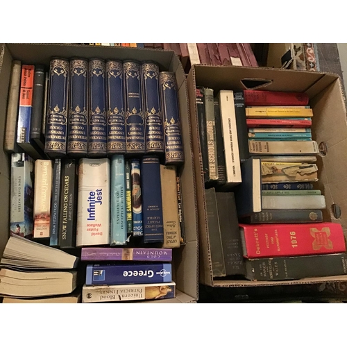 221 - 9 BOXES OF BOOKS