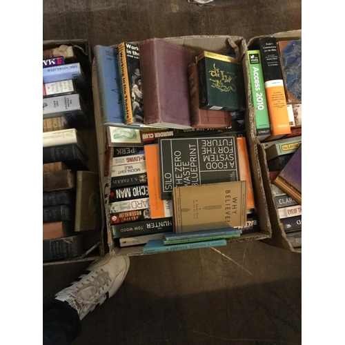 265 - 8 BOXES OF BOOKS