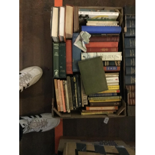 271 - 7 BOXES OF BOOKS ETC