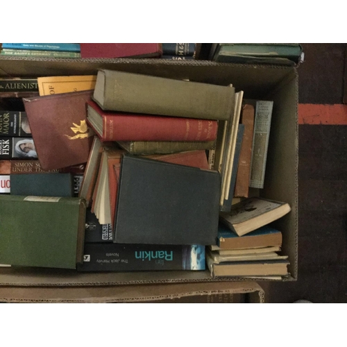 271 - 7 BOXES OF BOOKS ETC